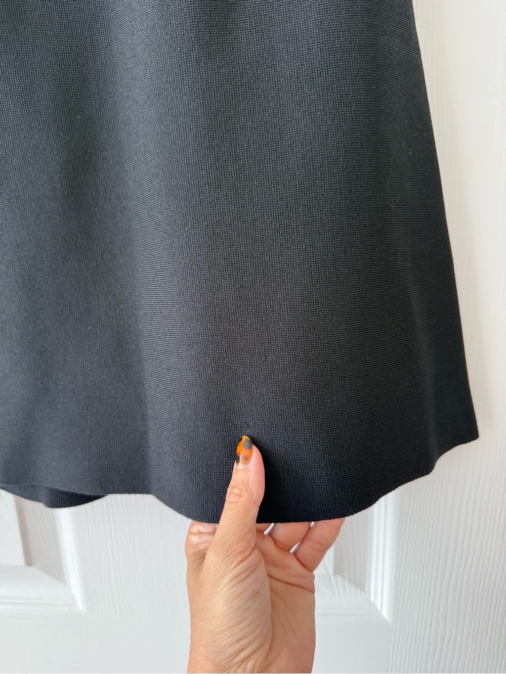 Cult Gaia Franco Floral Cut Out Knit Mini Dress Black NEW with tags - Picture 5 of 11